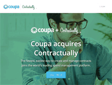 Tablet Screenshot of contractual.ly